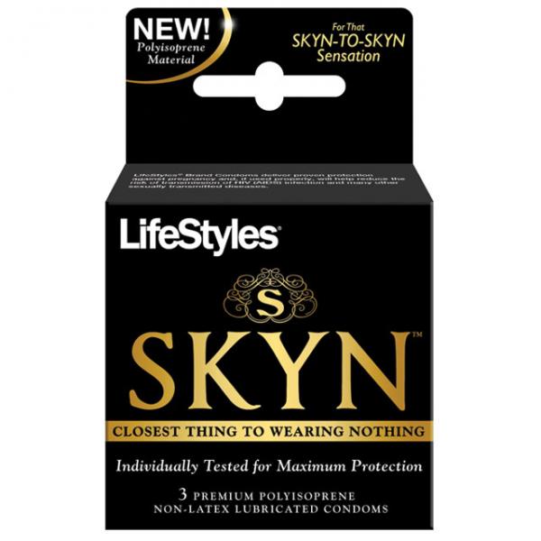 Lifestyles Skyn Non-Latex Condoms 3 Pack