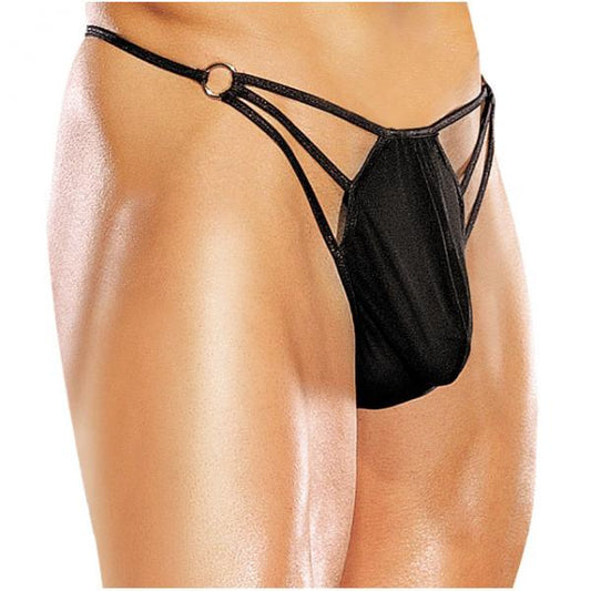 Male Power G-Thong With Straps And Rings L/XL Underwear