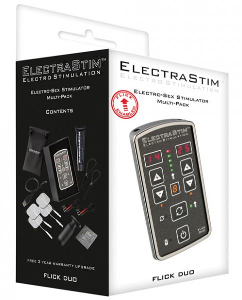 Electrastim Flick Duo Stimulator Multi Pack