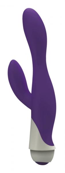 Serena 7 Function Waterproof Silicone Vibrator Purple
