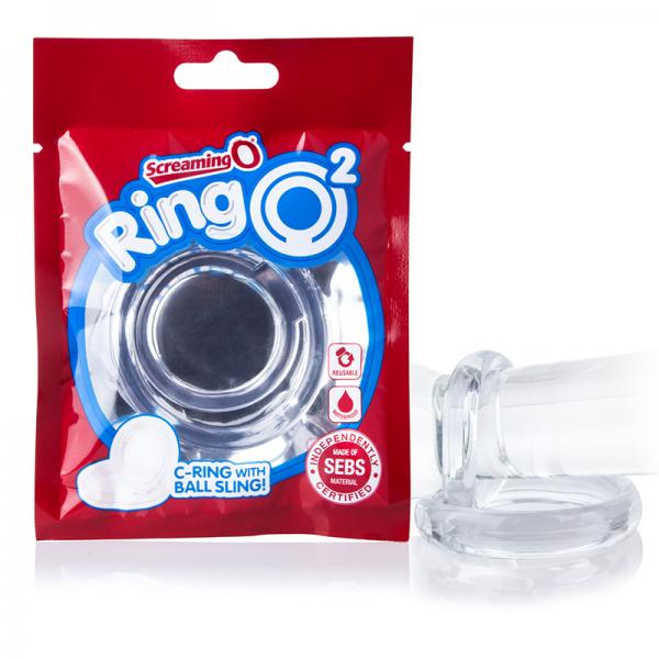Screaming O Ringo 2 Clear C-Ring with Ball Sling