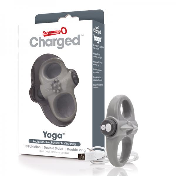 Screaming O Charged Yoga Vooom Mini Vibe - Grey