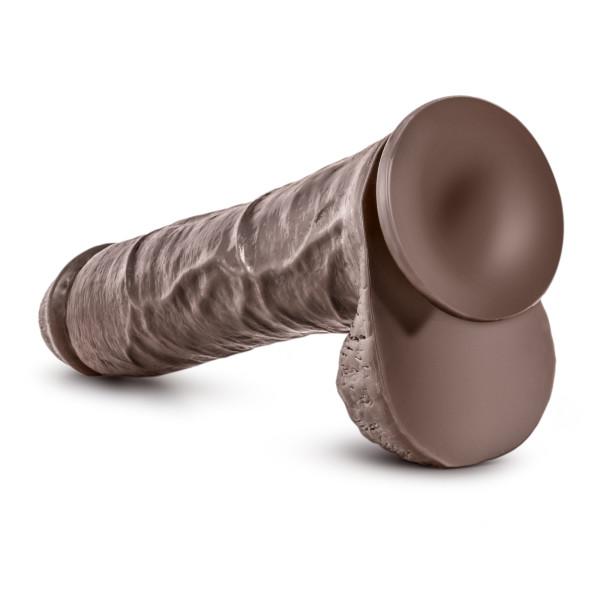 Mr Savage 11.5 inches Dildo with Suction Cup Brown