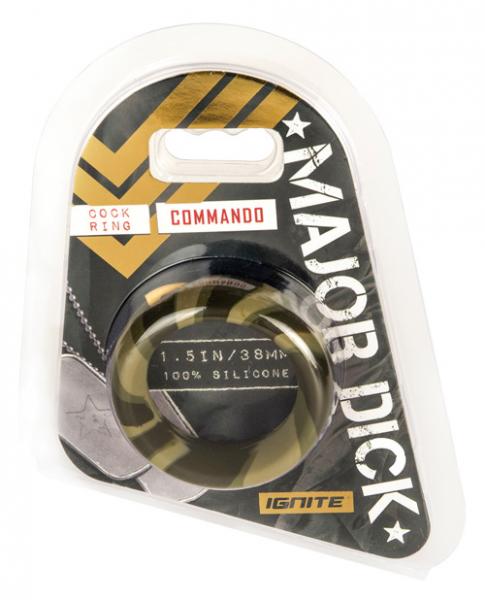 Major Dick Commando Wide Silicone Donut 1.5 inches Camo