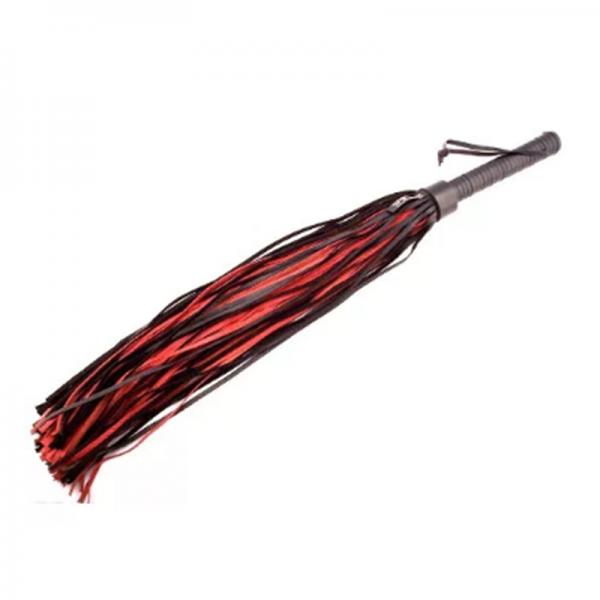 Rouge Leather Flogger Black/red