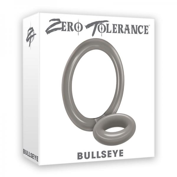 Bullseye Cock Ring Double Ring Smoke