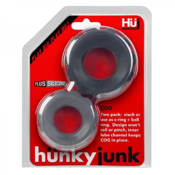 Hunkyjunk Cog 2 Size C-ring, Pack, Tar / Stone